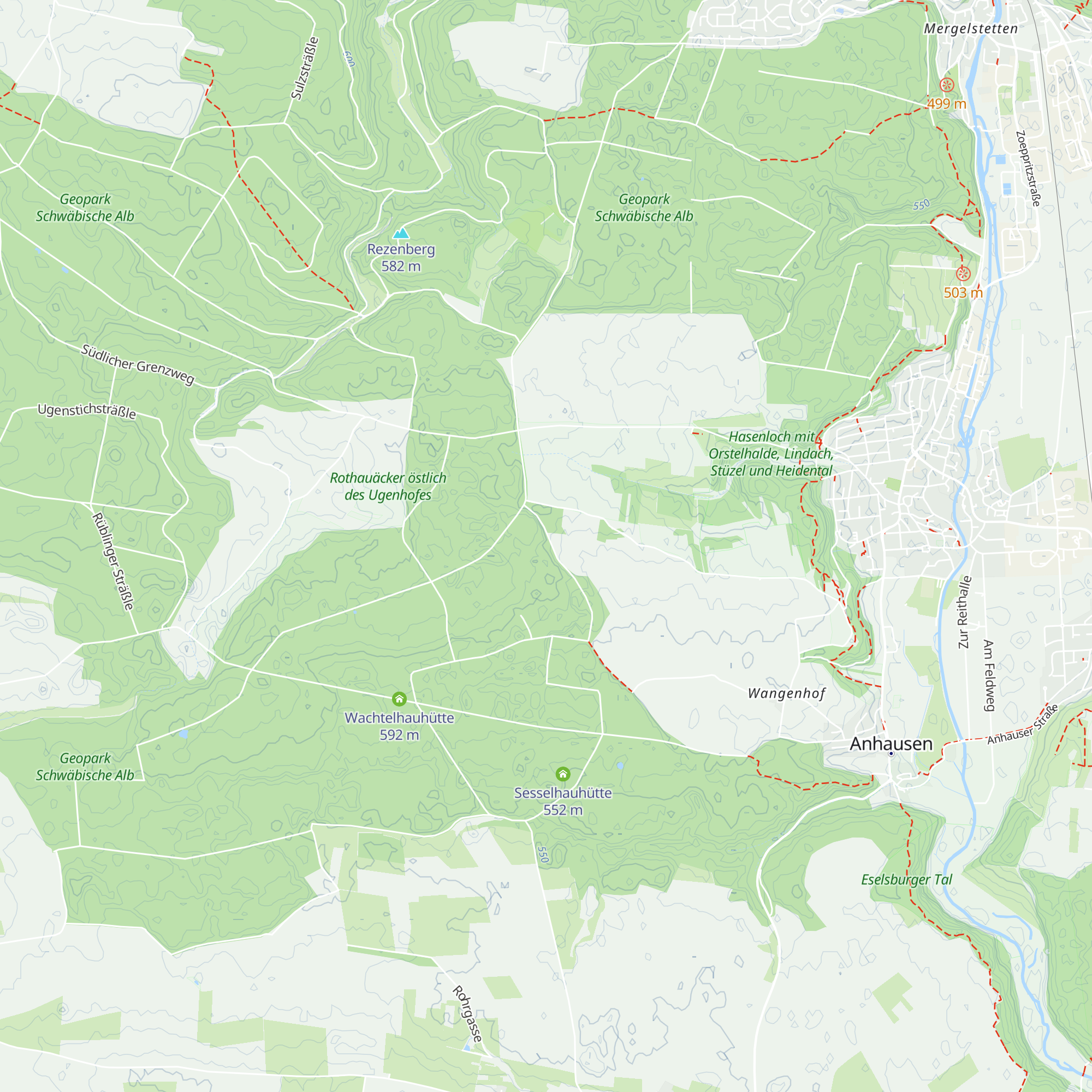 Kliffhütte map