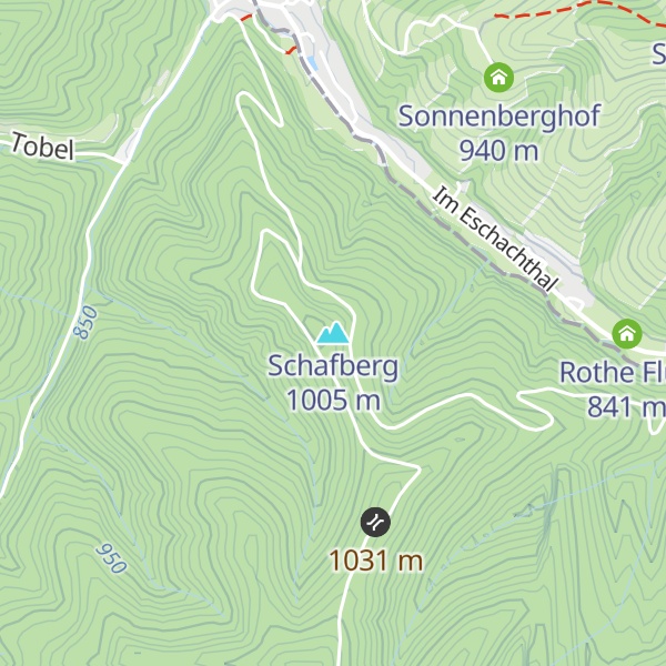 Map of Schafberg