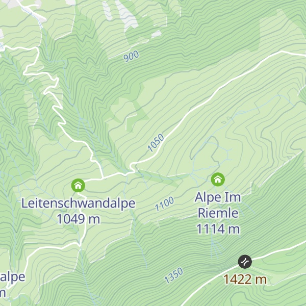 Map of Huberschwändlealpe