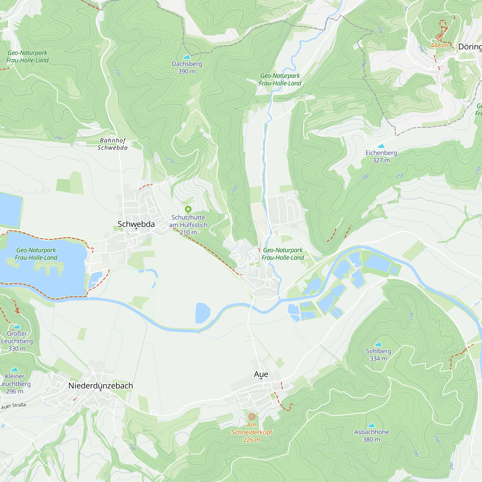 Georg-Petri-Hütte map