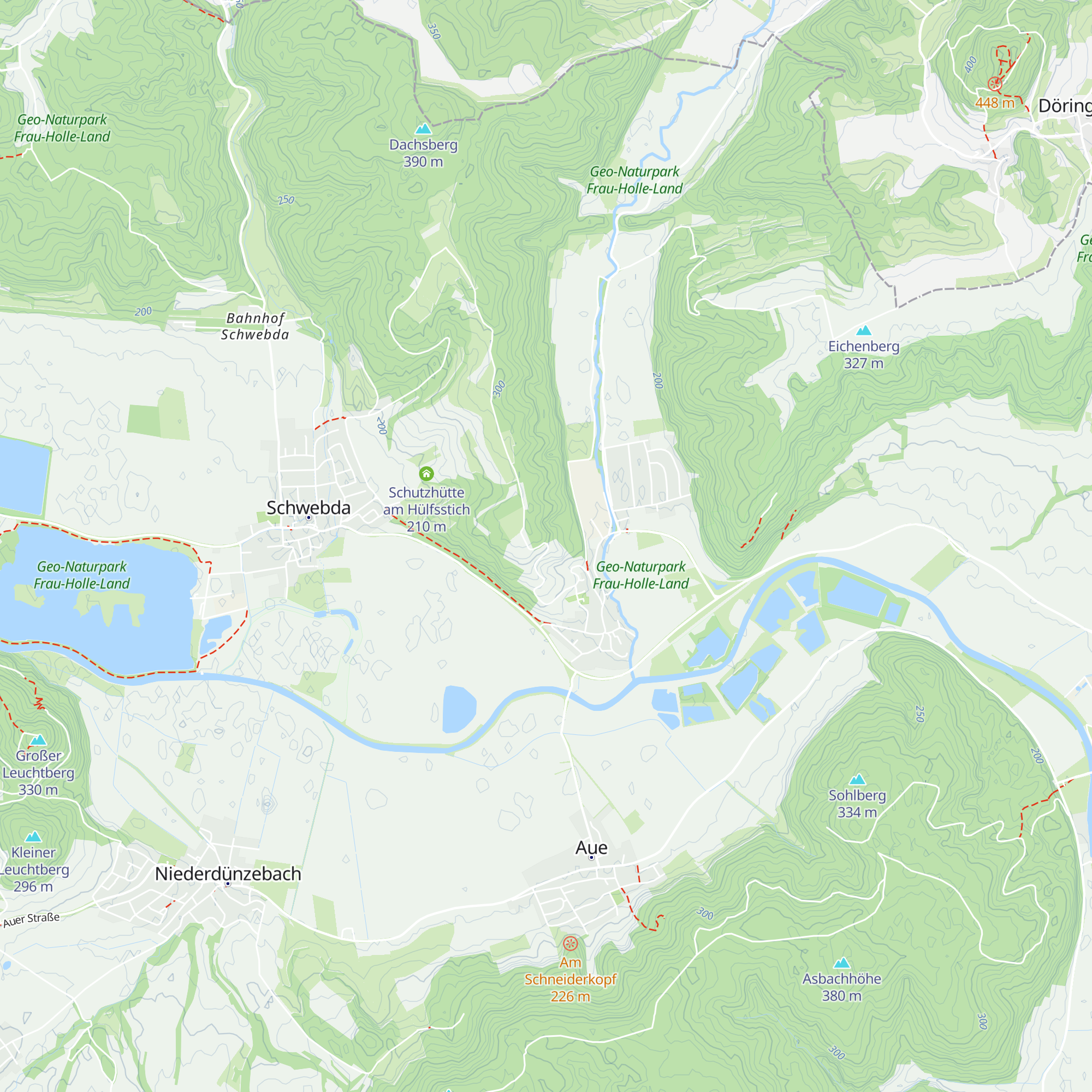 Georg-Petri-Hütte map