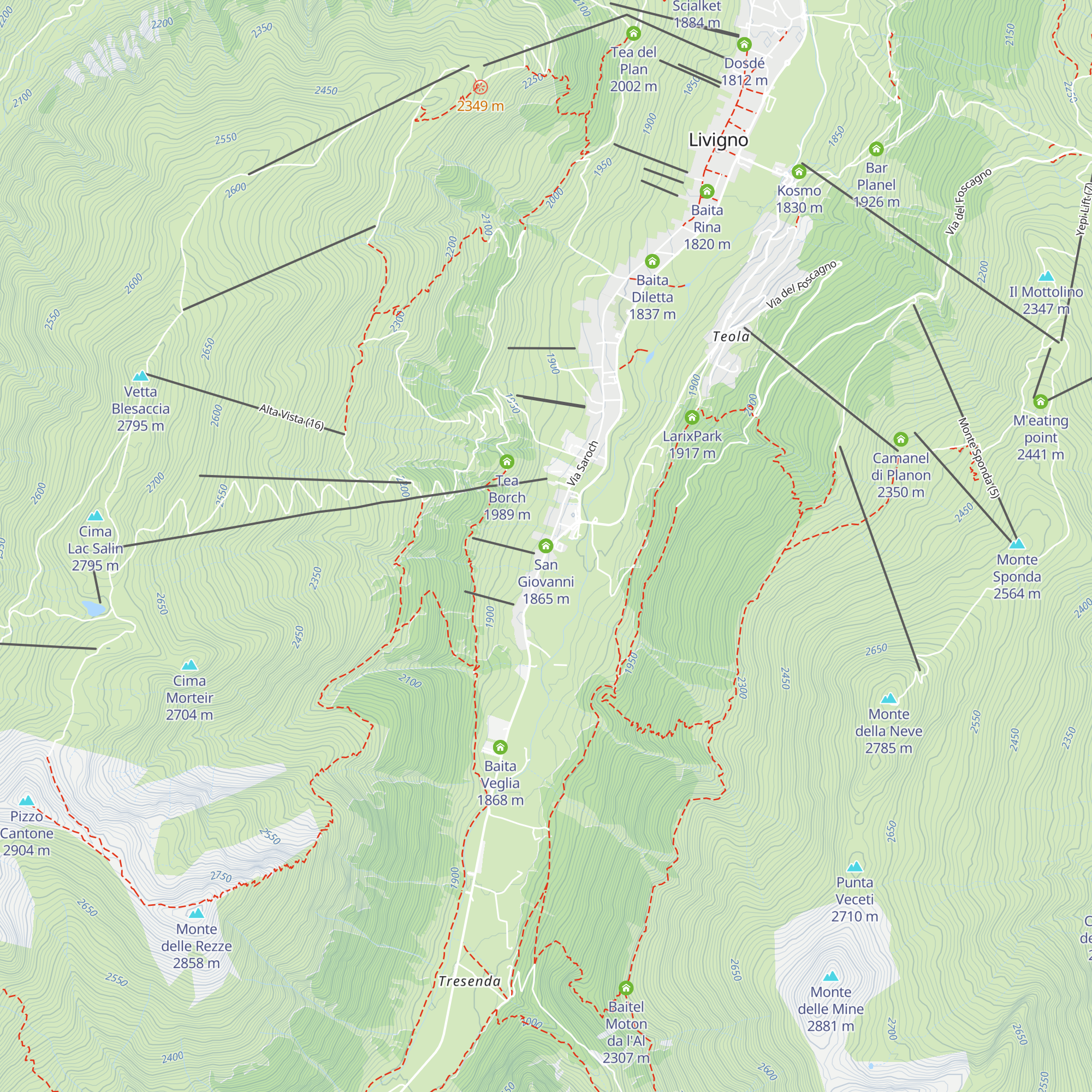 San Giovanni map