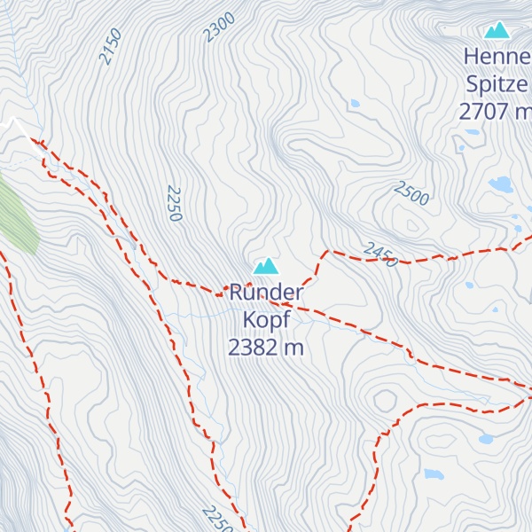 Map of Runder Kopf