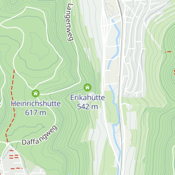 Map of Erikahütte