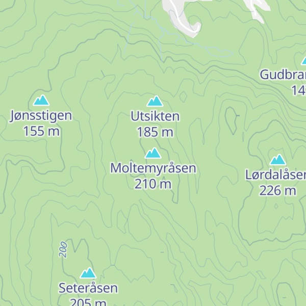 Map of Moltemyråsen