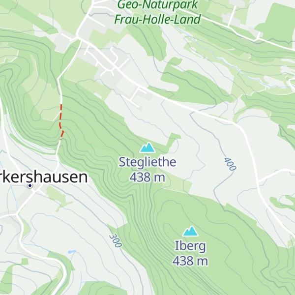 Map of Stegliethe