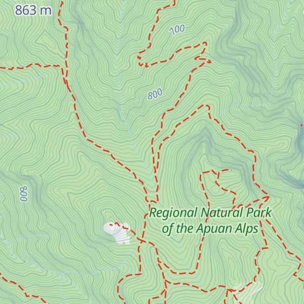 Map of Capanna