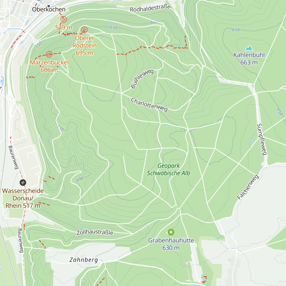 Eugen Betzler Hütte map