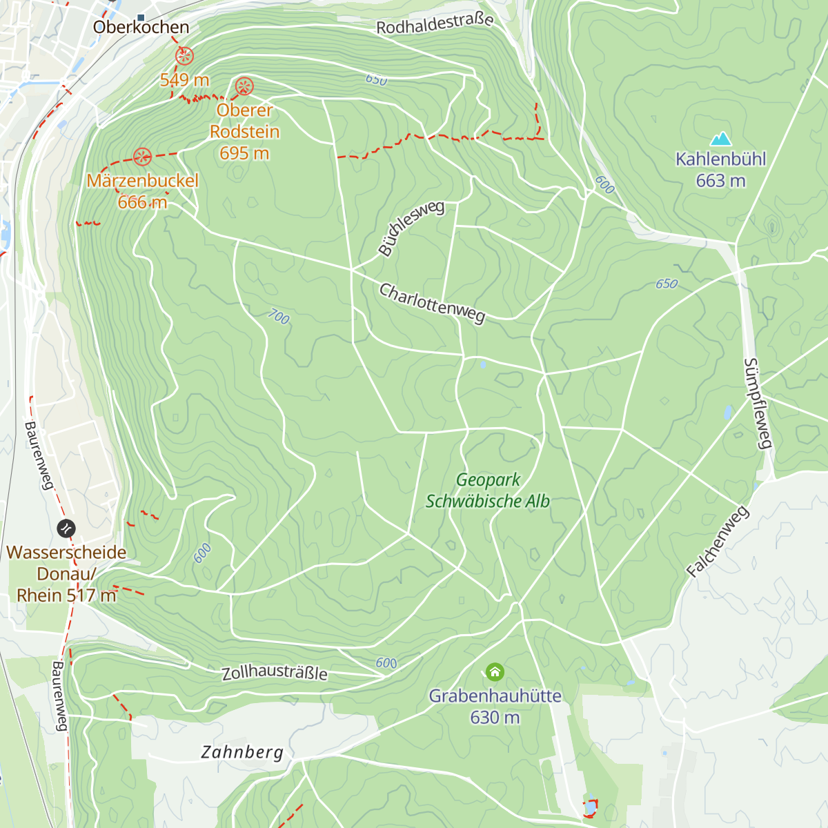Eugen Betzler Hütte map
