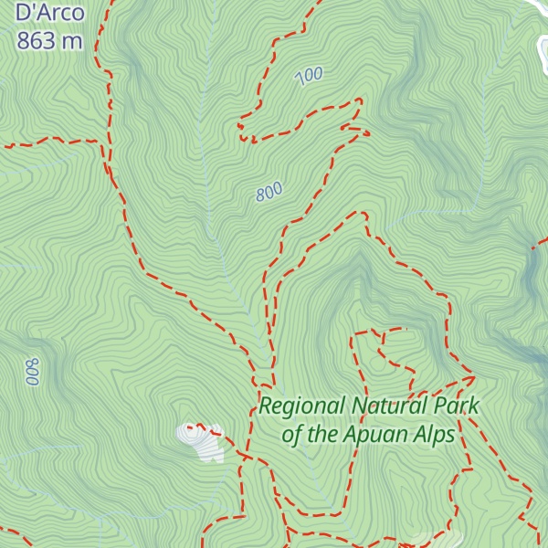 Map of Capanna Mama Ciro