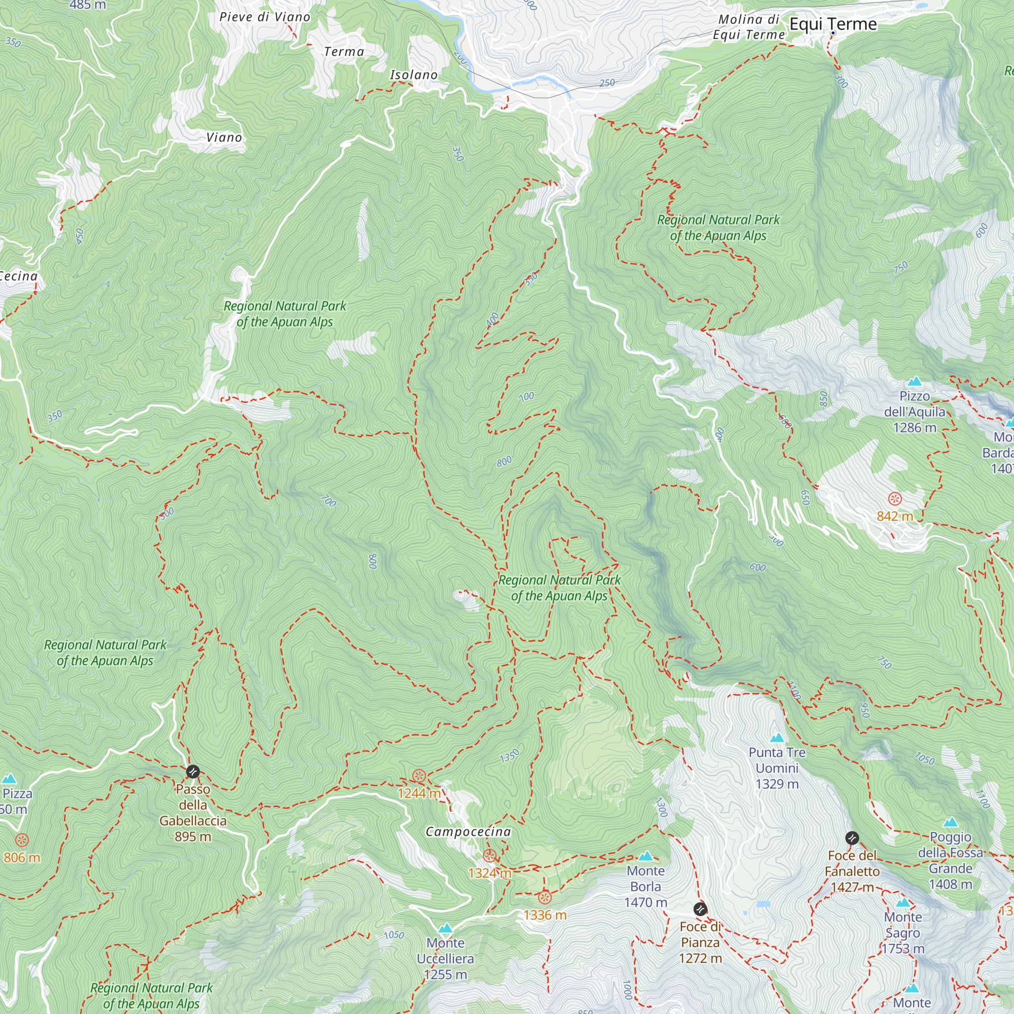 Capanna Mama Ciro map