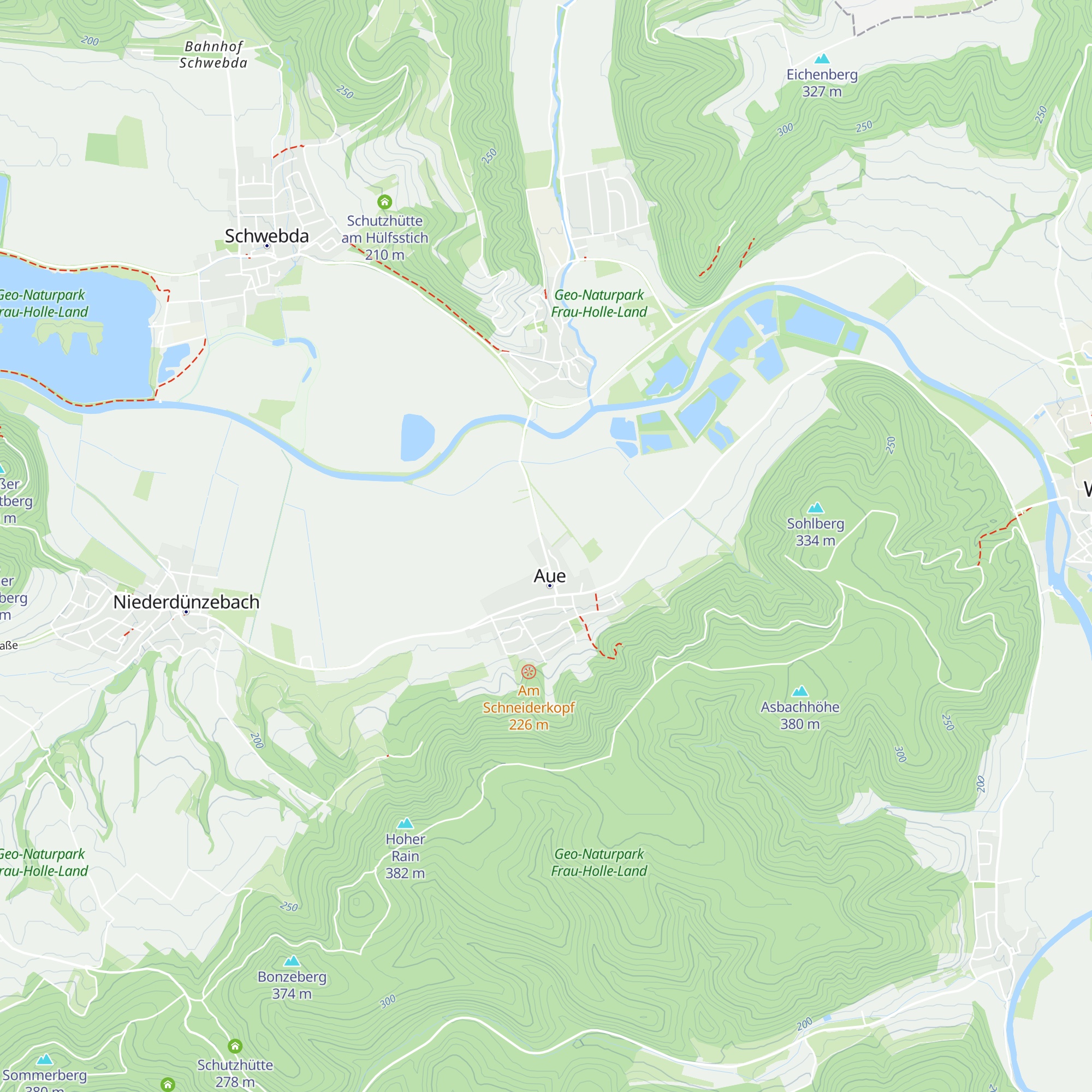 Wanfried-Gress-Hütte map
