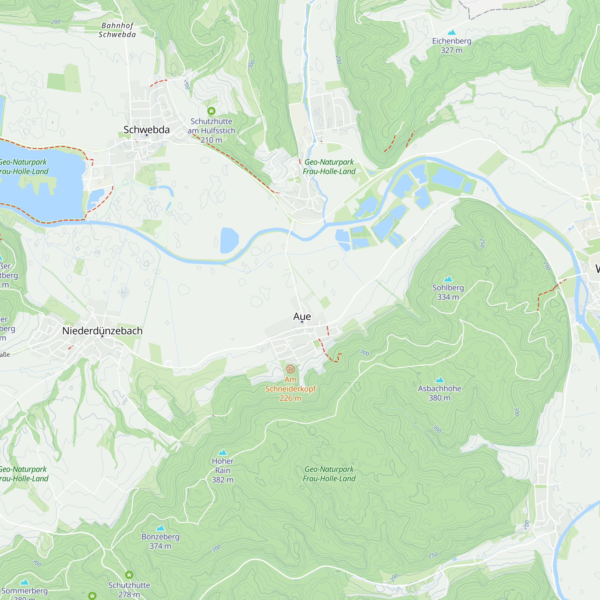 Wanfried-Gress-Hütte map
