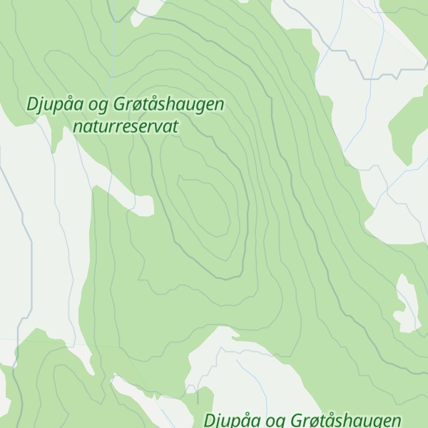 Map of Grøtåshaugen