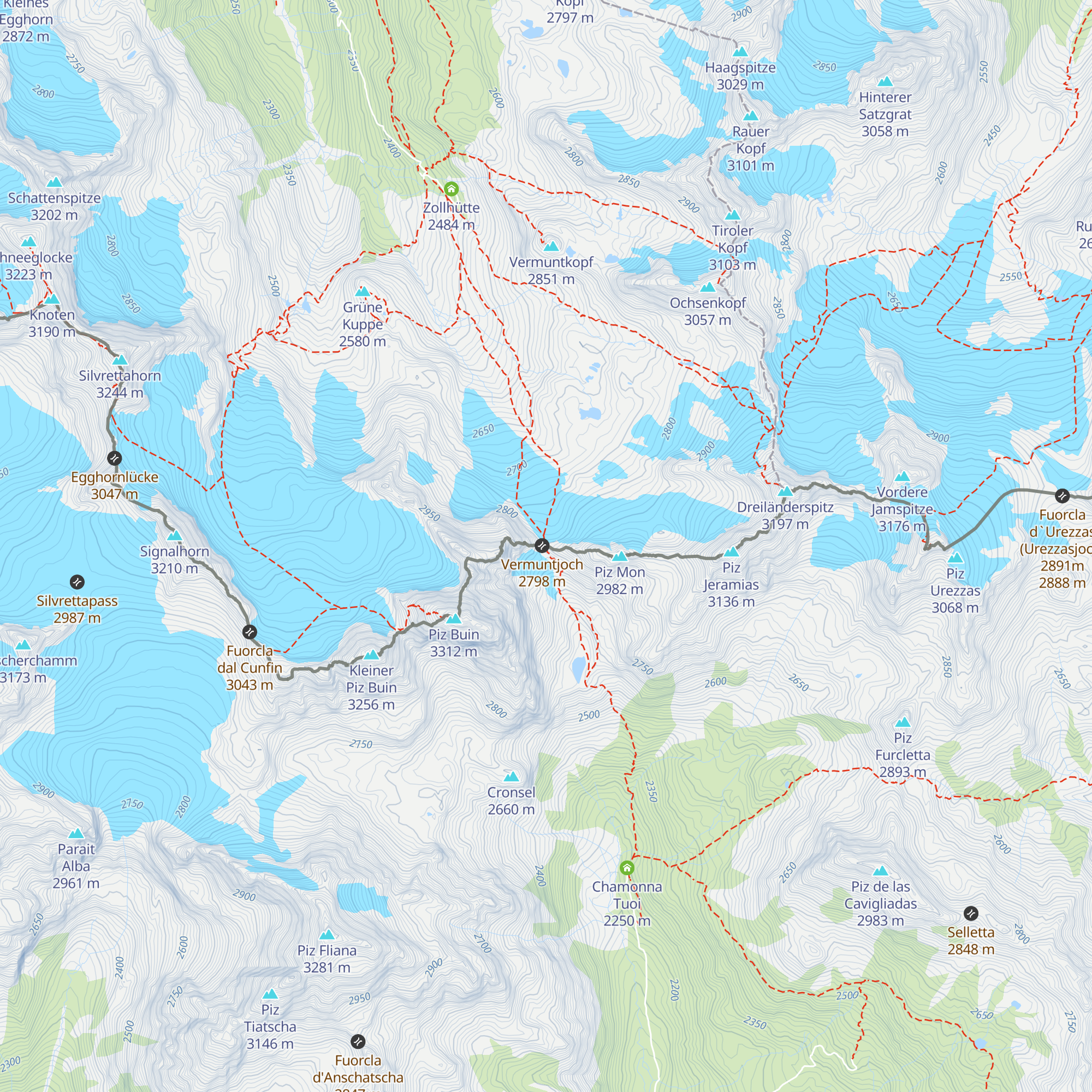 Ehemalige Zollwachhütte map