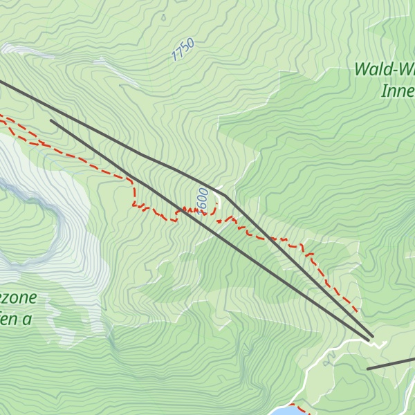 Map of Ifen Hütte