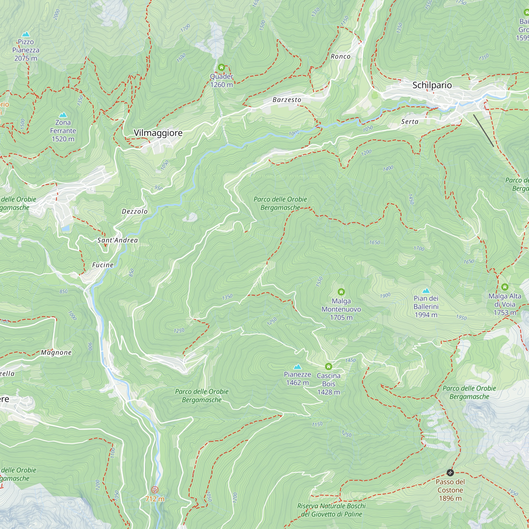 Fienile del Colle map