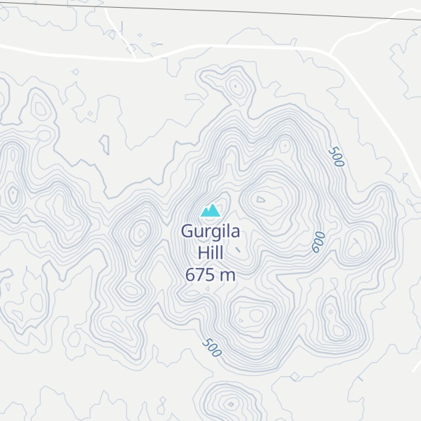 Map of Gurgila Hill