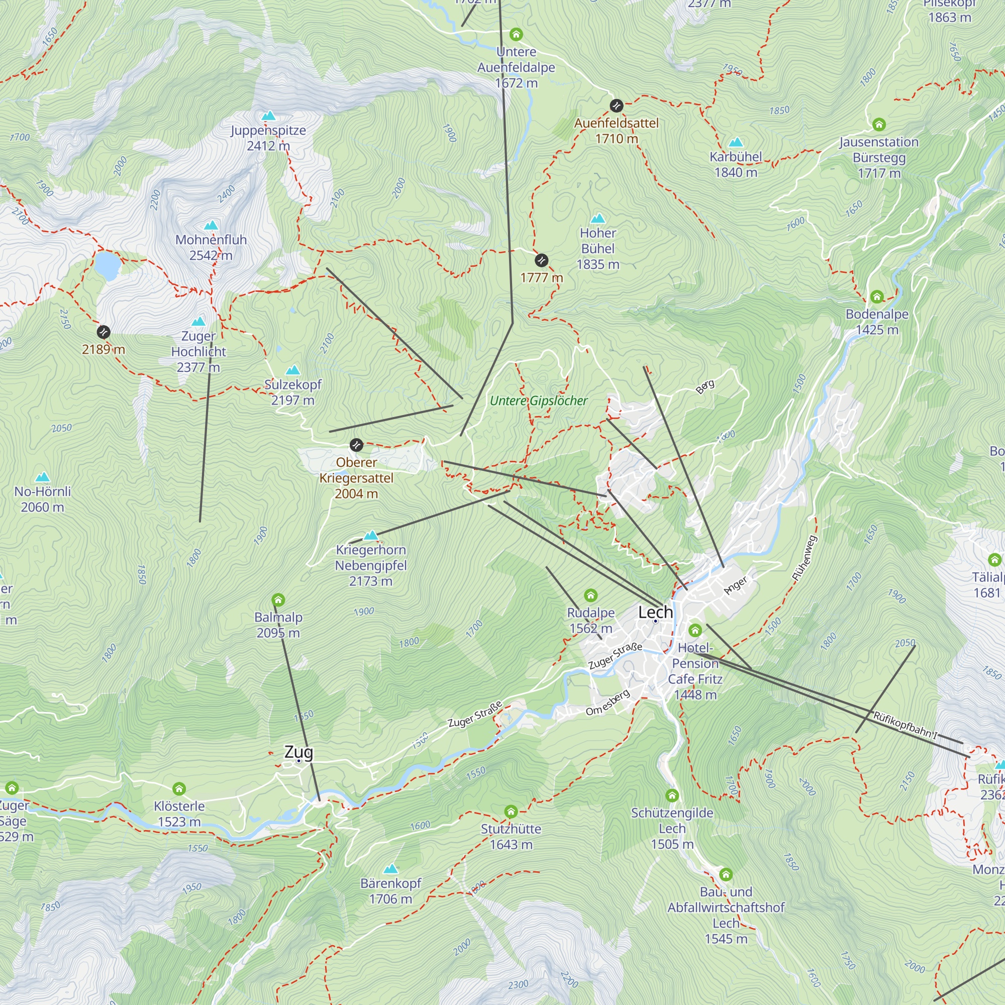 Schlegelkopf Restaurant / Bar map