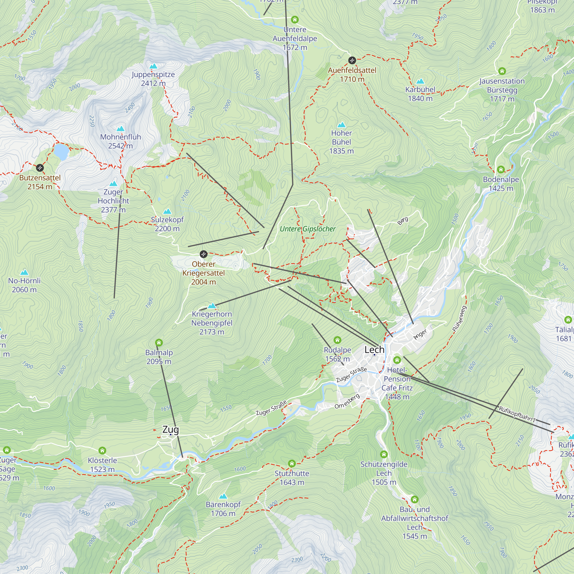 Schlegelkopf Restaurant / Bar map