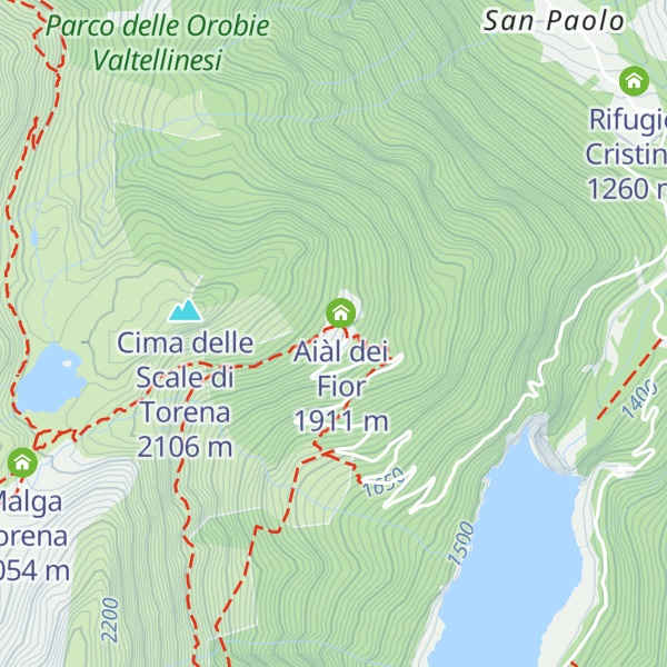 Map of Aiàl dei Fior