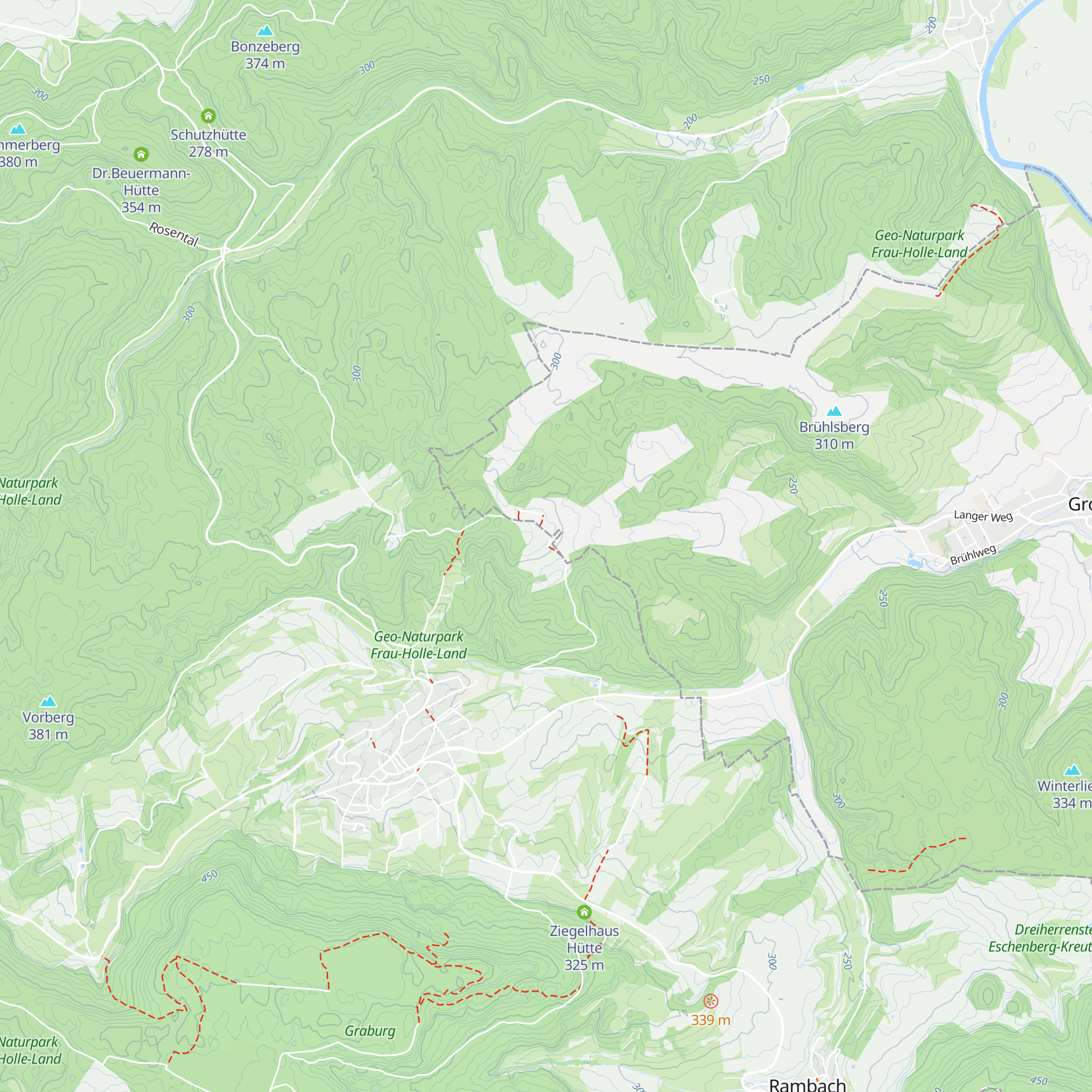 Wiehlebenhütte map