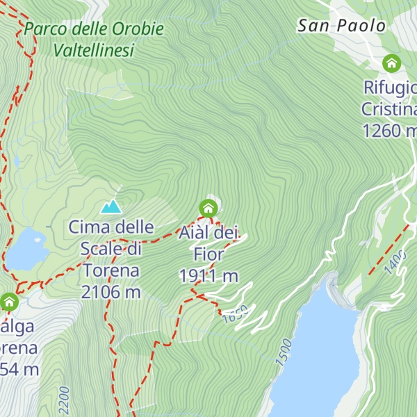 Map of Aiàl dei Fior