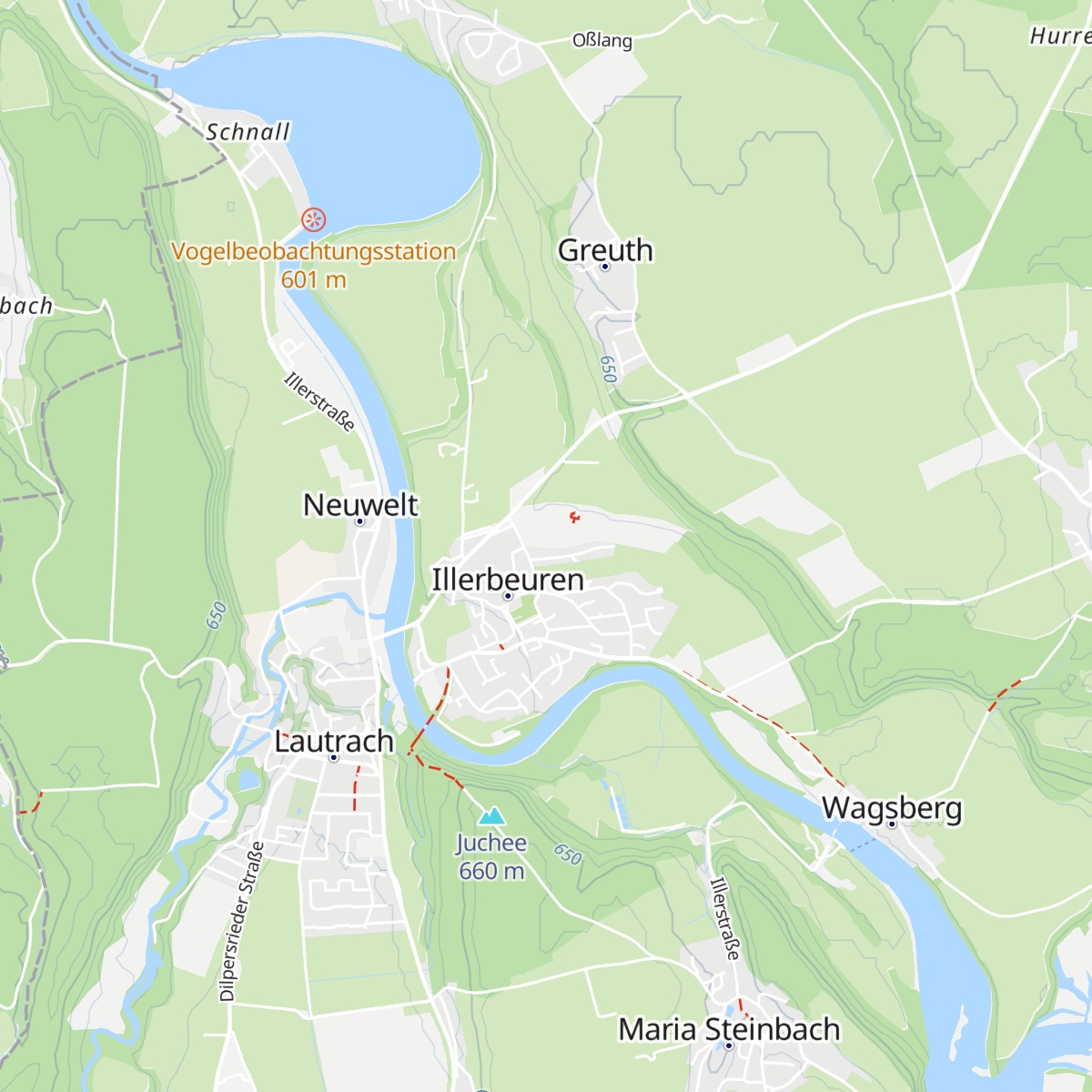 Waldhütte "Nirwana" map