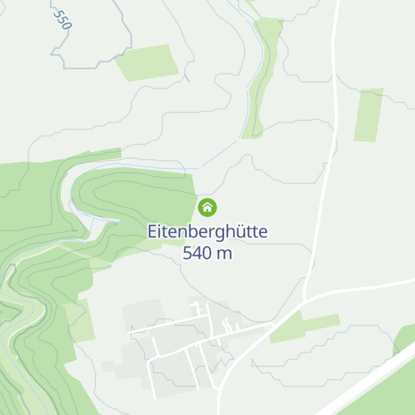 Map of Eitenberghütte