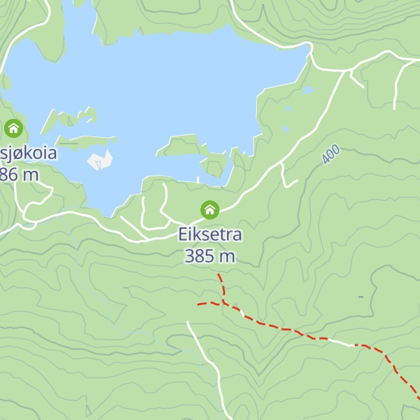 Map of Eiksetra