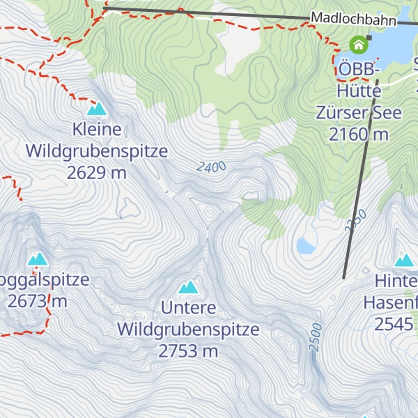 Map of Kleiner Grätligrat