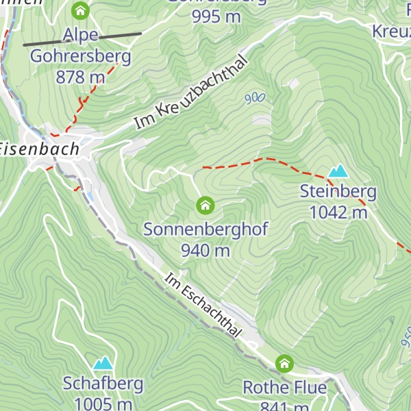 Map of Sonnenberghof