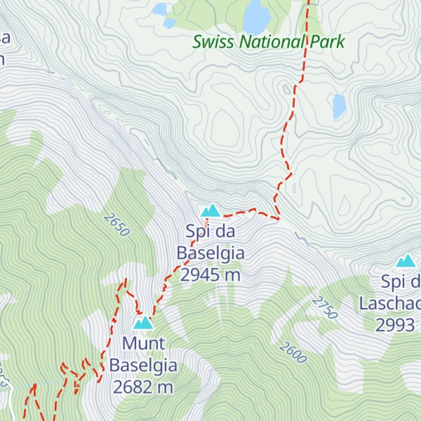 Map of Spi da Baselgia