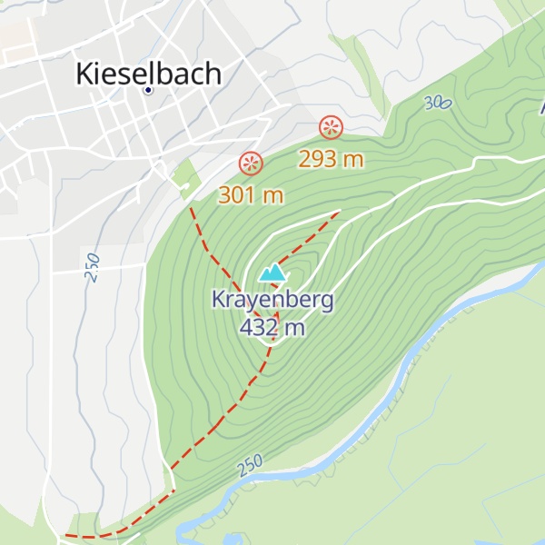 Map of Krayenberg