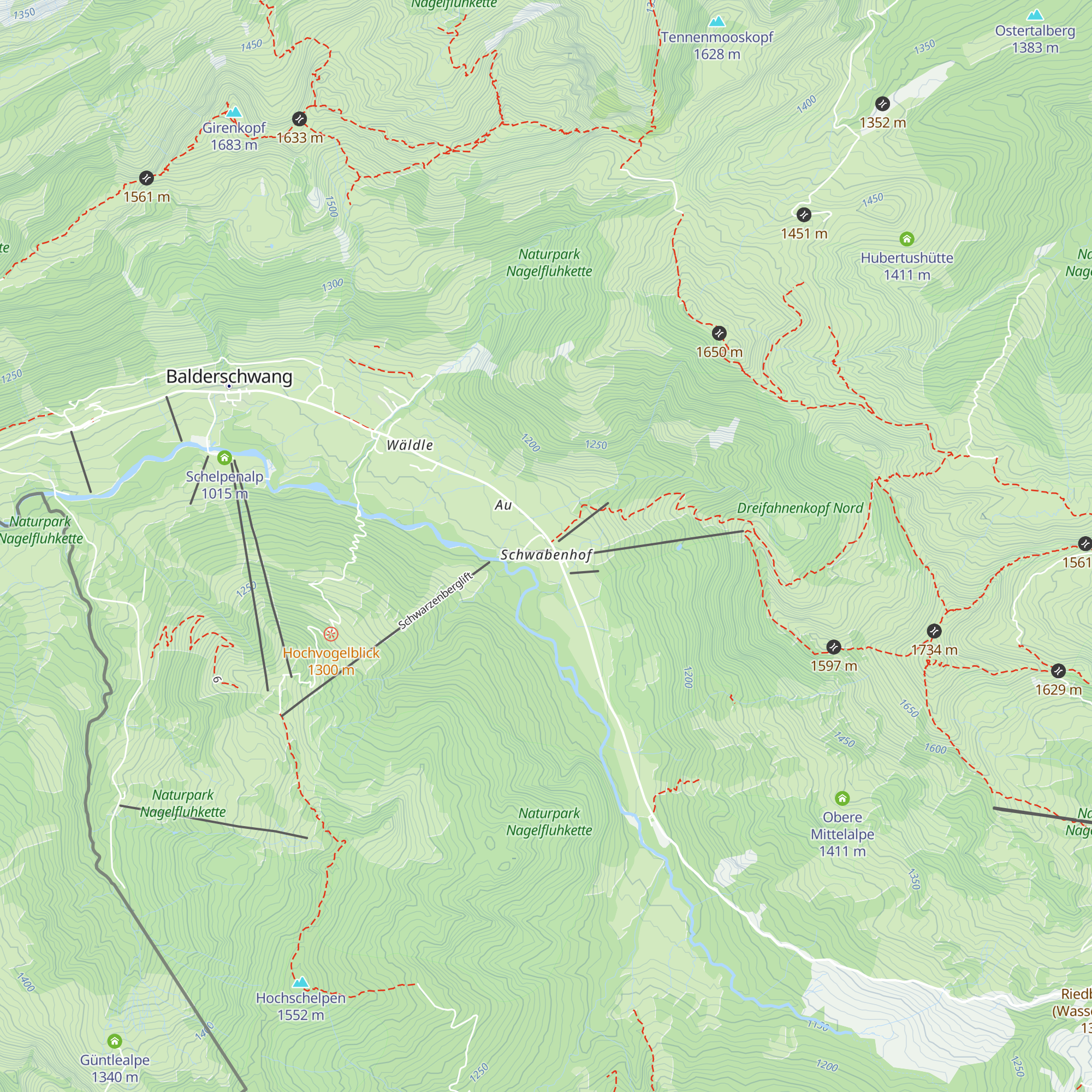 Schwabenhof map