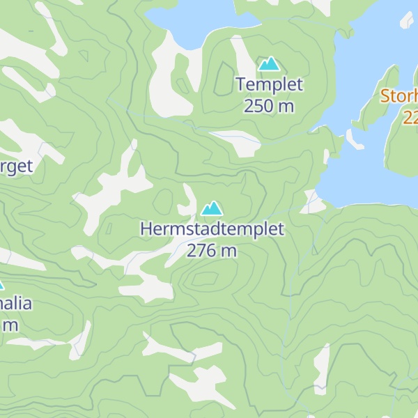 Map of Langmotemplet
