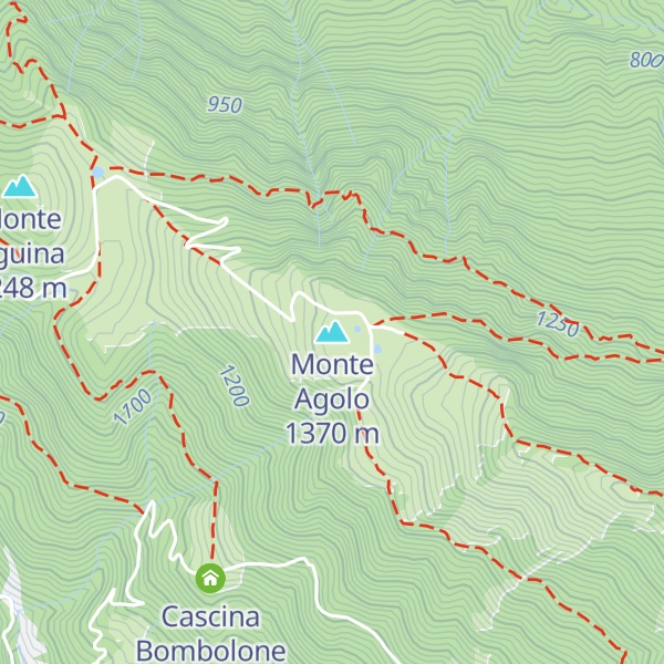 Map of Monte Agolo