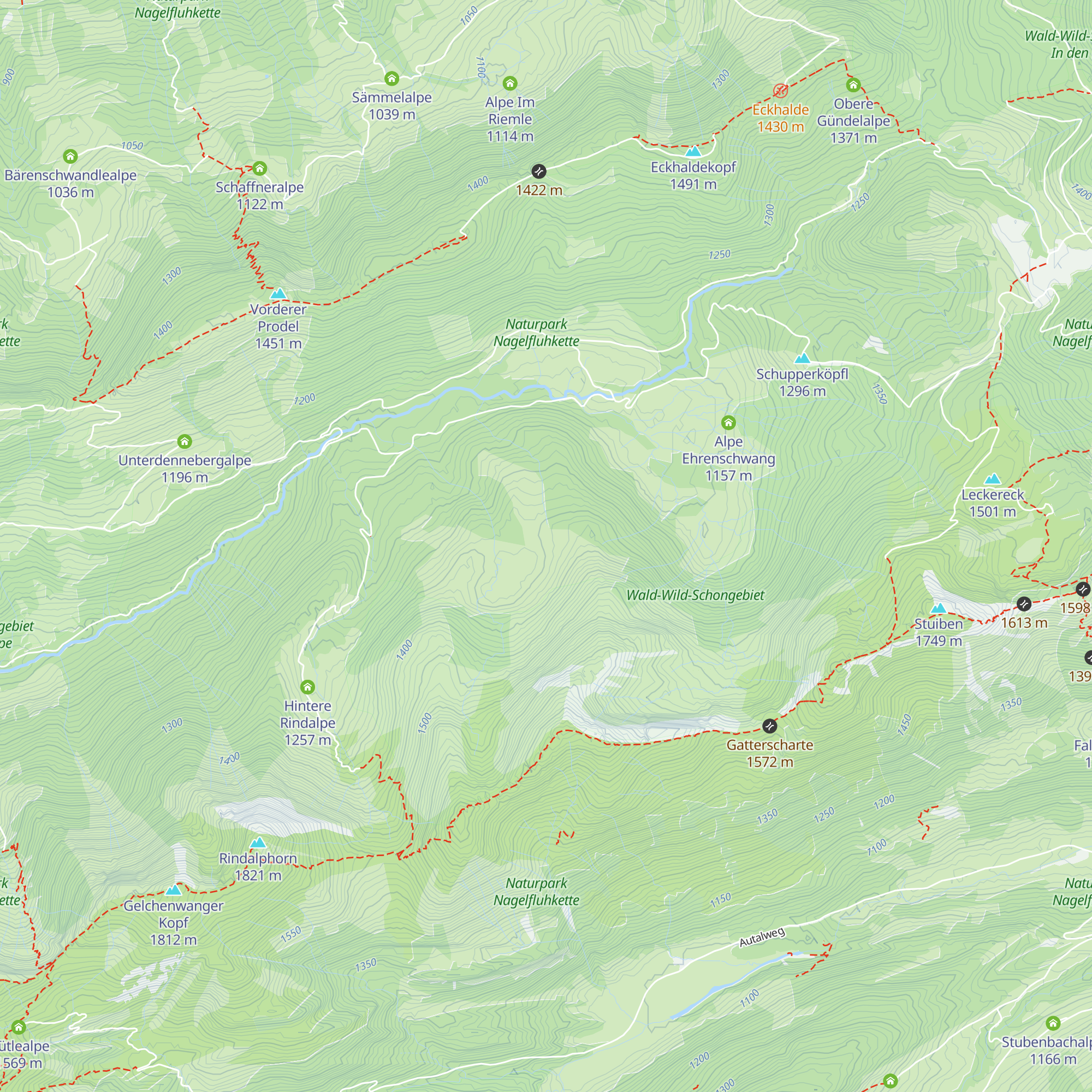 Buralpe map