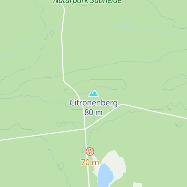 Map of Citronenberg