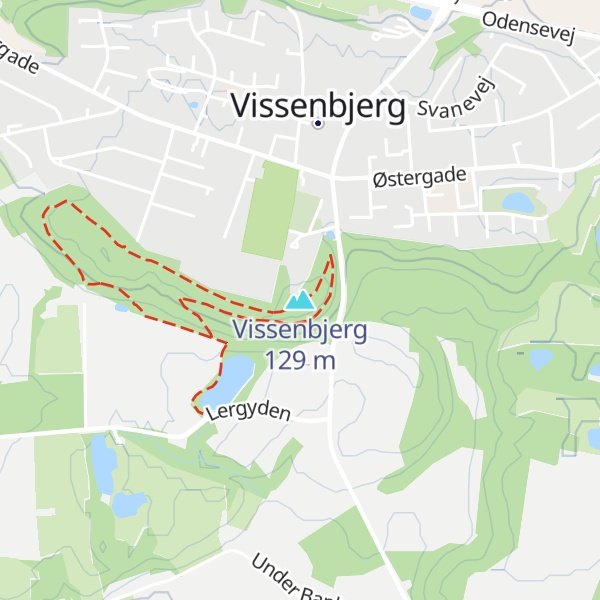 Map of Vissenbjerg