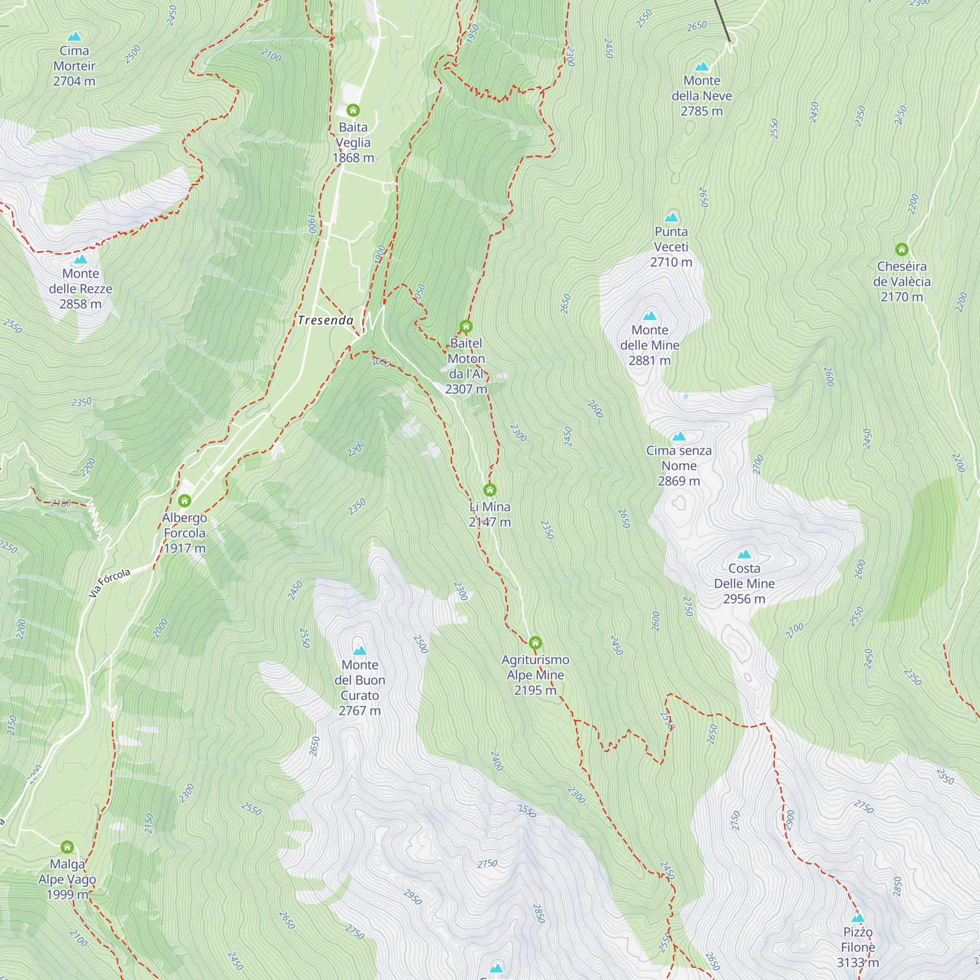 Li Mína map