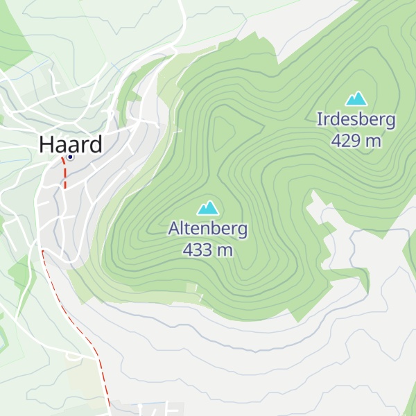 Map of Altenberg