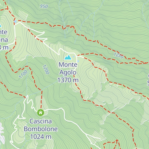 Map of Malga Agolo