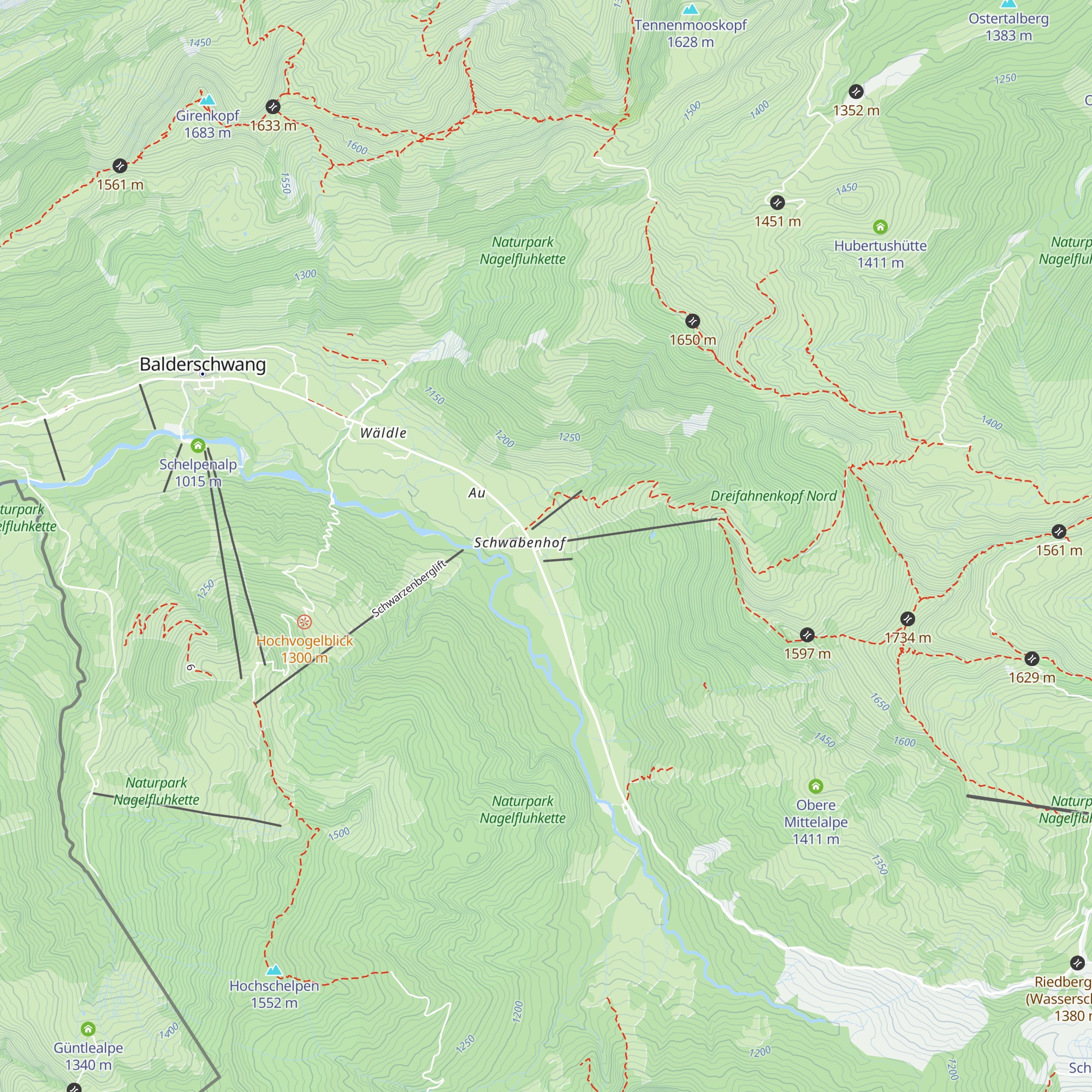 Pass-Stüble map