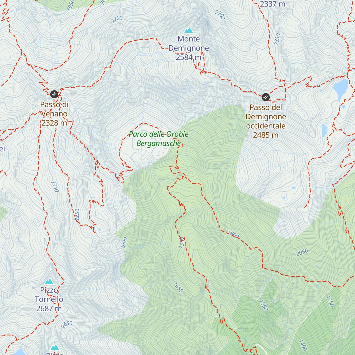Malga Venano di Mezzo map