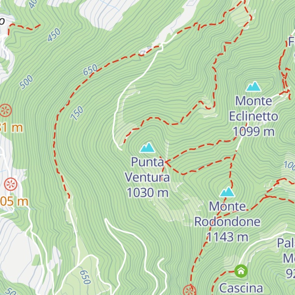 Map of Punta Ventura