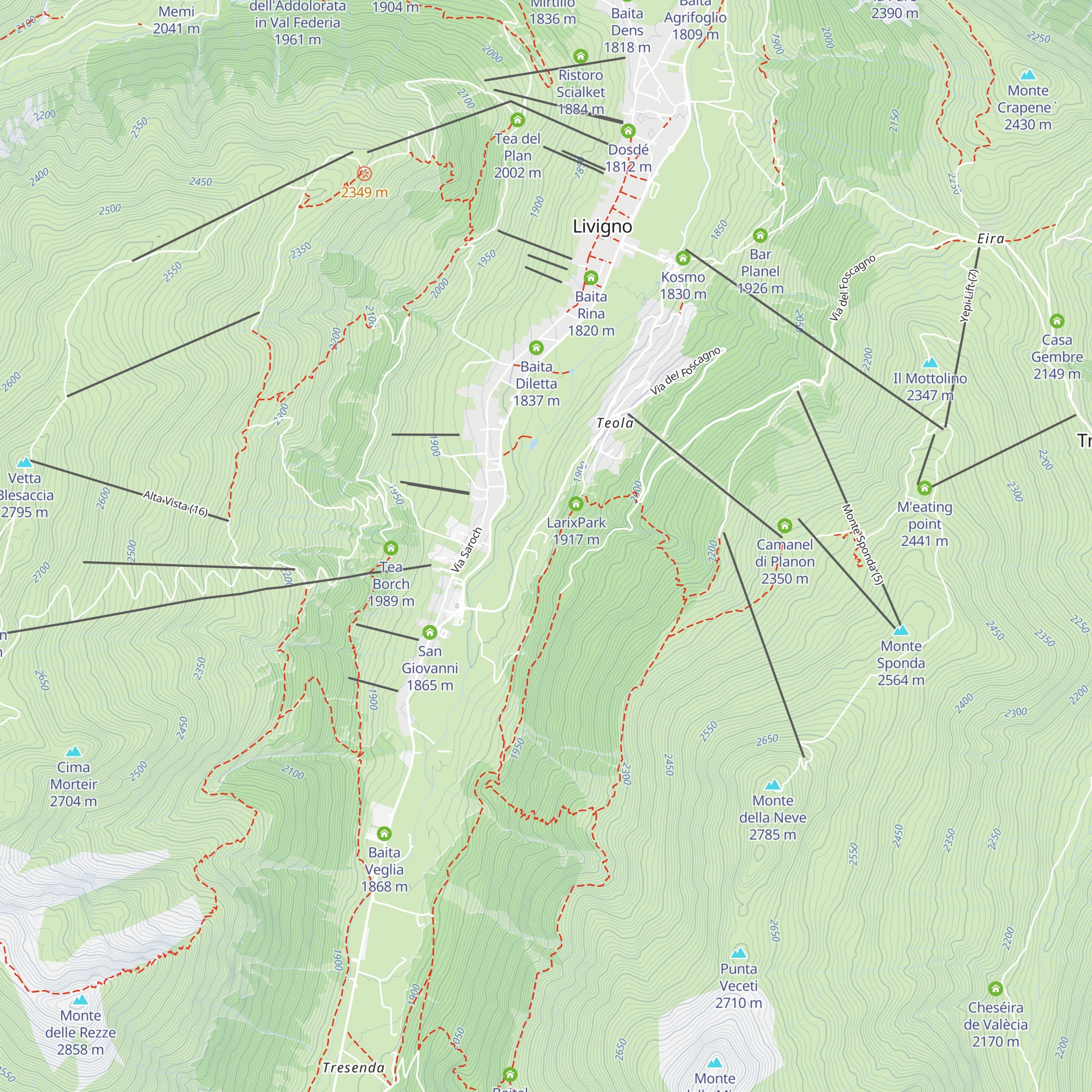 azienda agricola caleur map