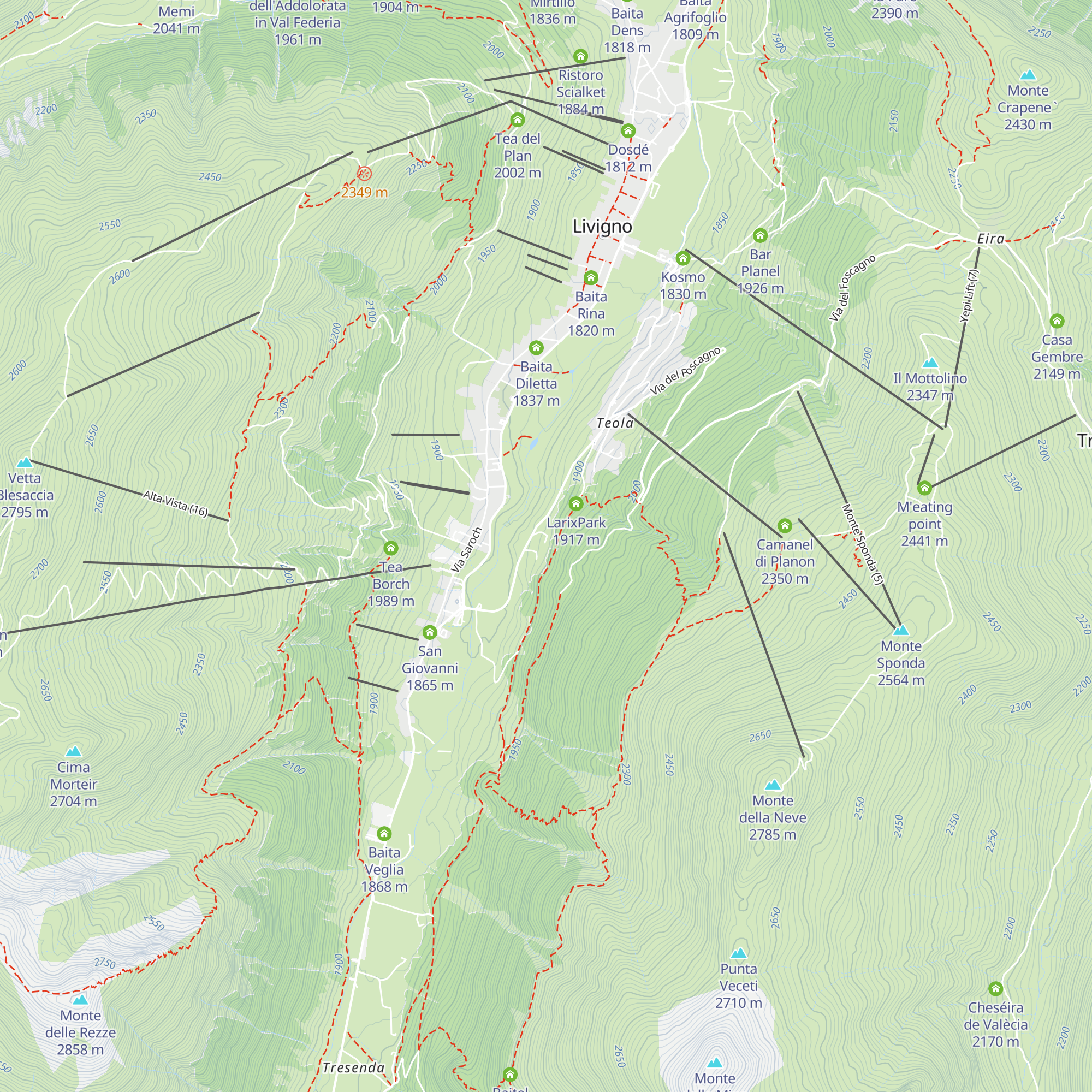 azienda agricola caleur map