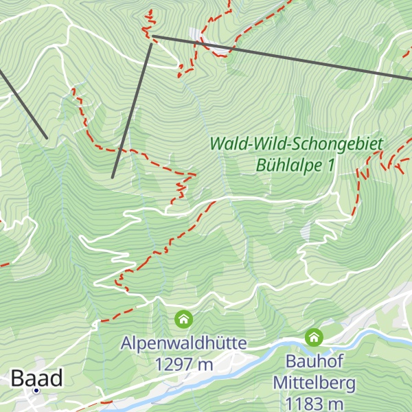Map of Stutzalpe