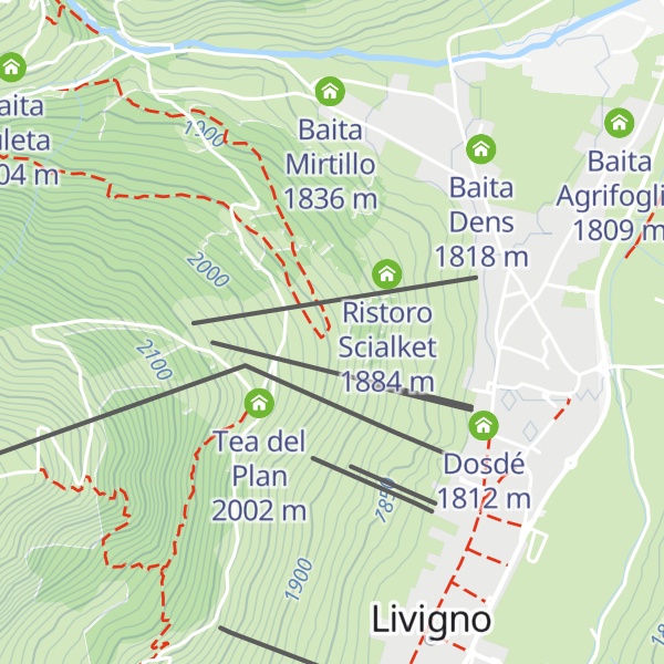 Map of La Tana del Gatto